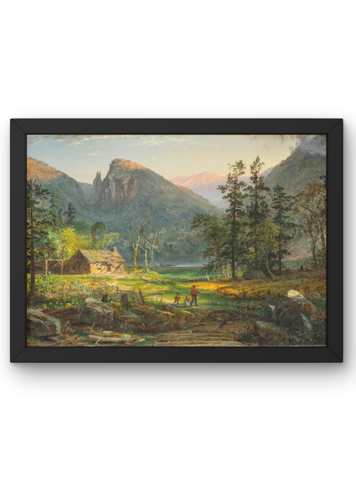 Pioneer’s Home, Eagle Cliff, White Mountains – Jasper Francis Cropsey Doğa ve Manzara Temalı Kanvas Tablo
