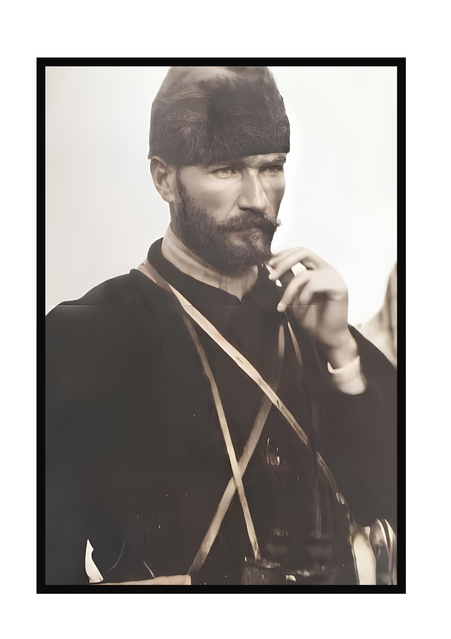 Genç Atatürk Kanvas Tablosu – Tarihi Portre