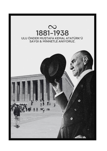 Atatürk Tablosu 6 - Kanvas Tablo