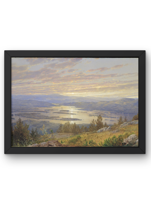 Lake Squam from Red Hill – William Trost Richards Doğa ve Manzara Temalı Kanvas Tablo
