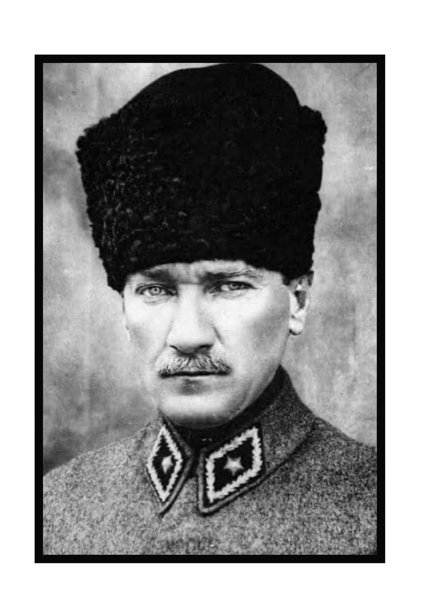 Atatürk Tablosu 28 - Kanvas Tablo