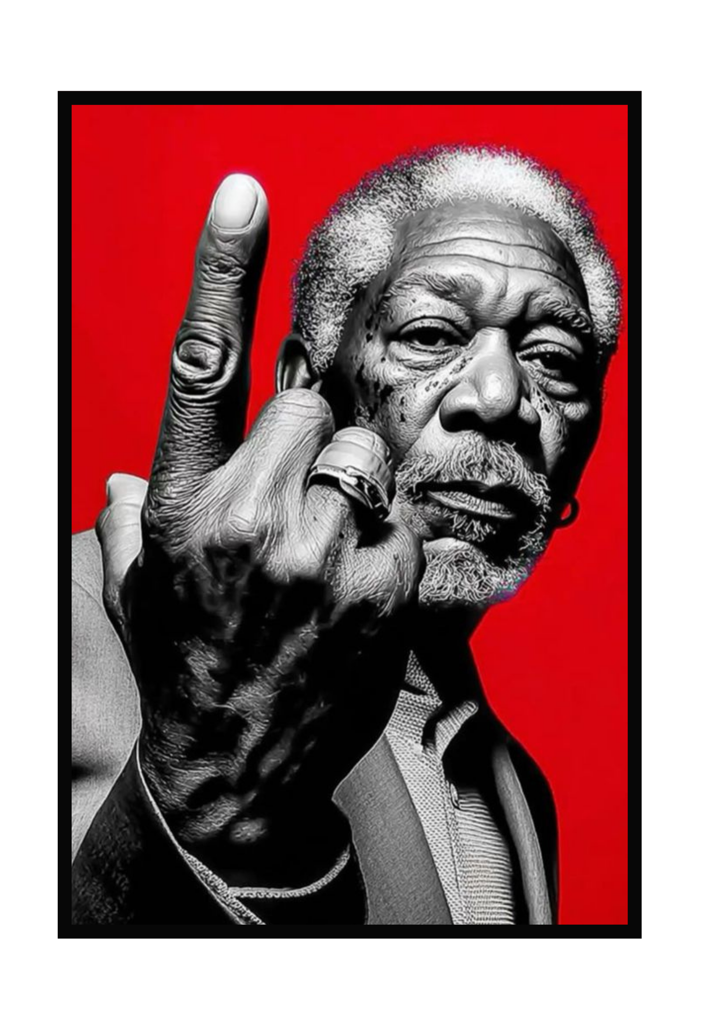 Morgan Freeman Tablo - 1