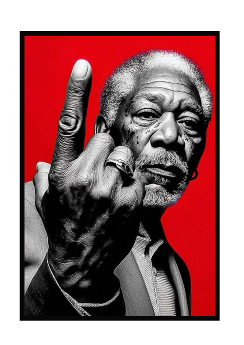 Morgan Freeman Tablo - 1