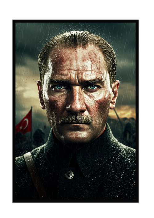Atatürk Tablosu 34 - Kanvas Tablo